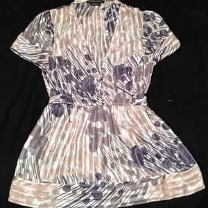 BCBG MAXAZARIA Sheer Blouse